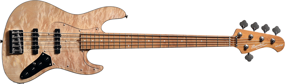 Bacchus Woodline Tune Up Japan Series WL5ACT QM/SPM – BassJapanDirect