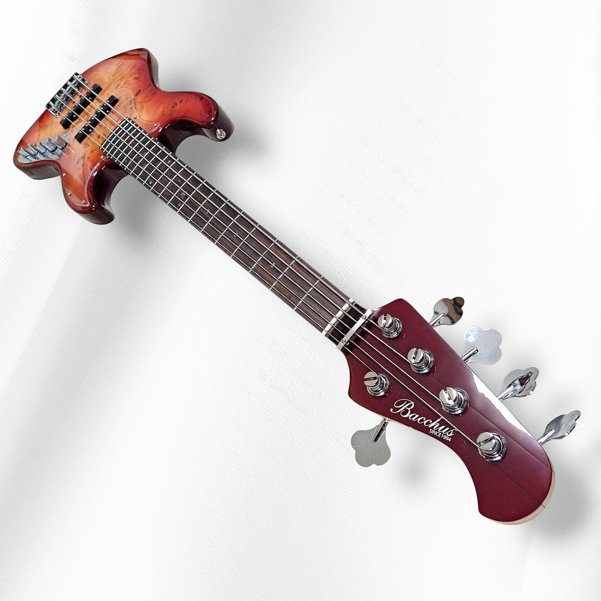 Bacchus WJB5ACT BP red burst – BassJapanDirect