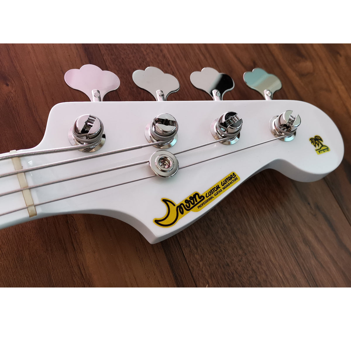 ベース moon order made Moon JB4C All Pearl White Custom ORDER ONLY – BassJapanDirect
