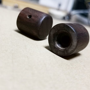 Hand milled custom wood knob (each)