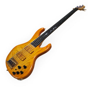 Bossa OBJ5 Amber Burst electric bass guitar, MIJ circa 2000