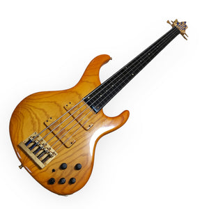 Bossa OBJ5 Amber Burst electric bass guitar, MIJ circa 2000