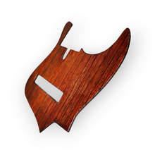 Custom wood pick guard for Jazz bass