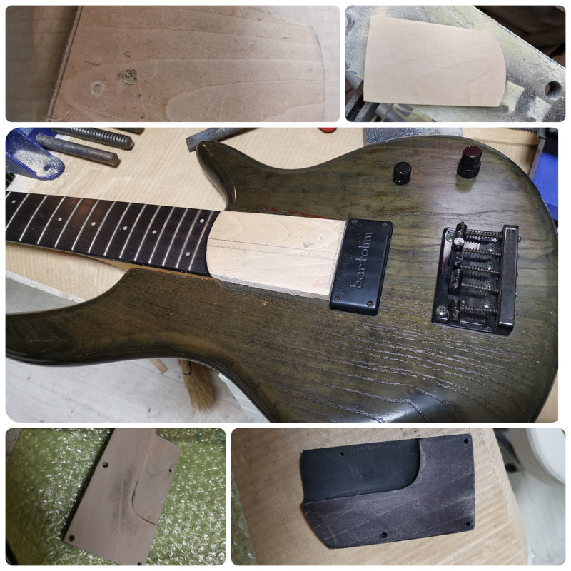 Custom cutaway thumb ramp for bass – BassJapanDirect