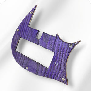 Custom Sen inked grain epoxied pickguard.