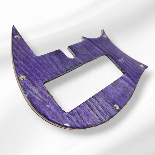 Custom Sen inked grain epoxied pickguard.