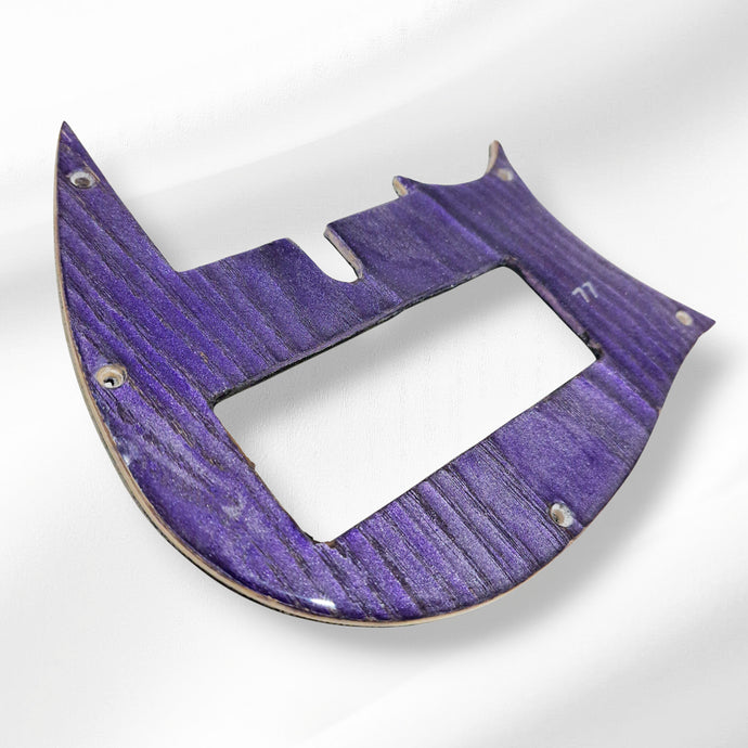 Custom Sen inked grain epoxied pickguard.