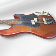 DMS Custom (Funky Junk) #4 Lava Orange Burst Reverse-Head PJ Special.