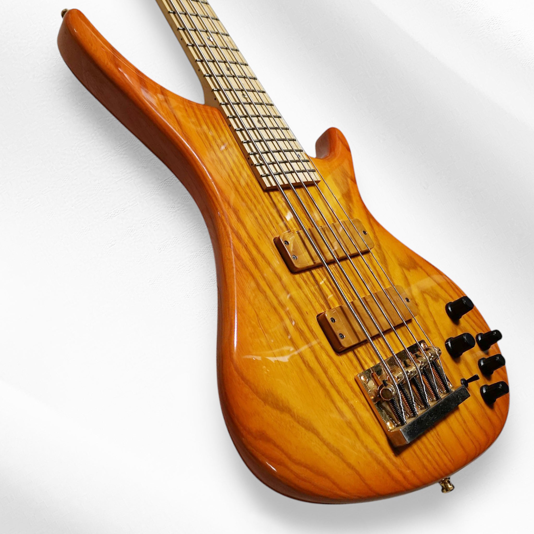 Bossa OB5 Amber Burst 1996 Mint! – BassJapanDirect