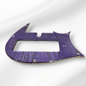 Custom Sen inked grain epoxied pickguard.