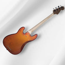 DMS Custom (Funky Junk) #4 Lava Orange Burst Reverse-Head PJ Special.