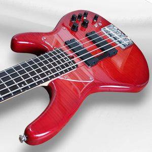 Fujigen Expert Director 5 Electric Bass 2012 Flame Maple and Ebony