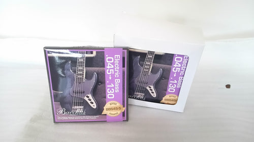 Bacchus Regular Gauge Nickel Wound 5 String Bass: pack of 5 sets