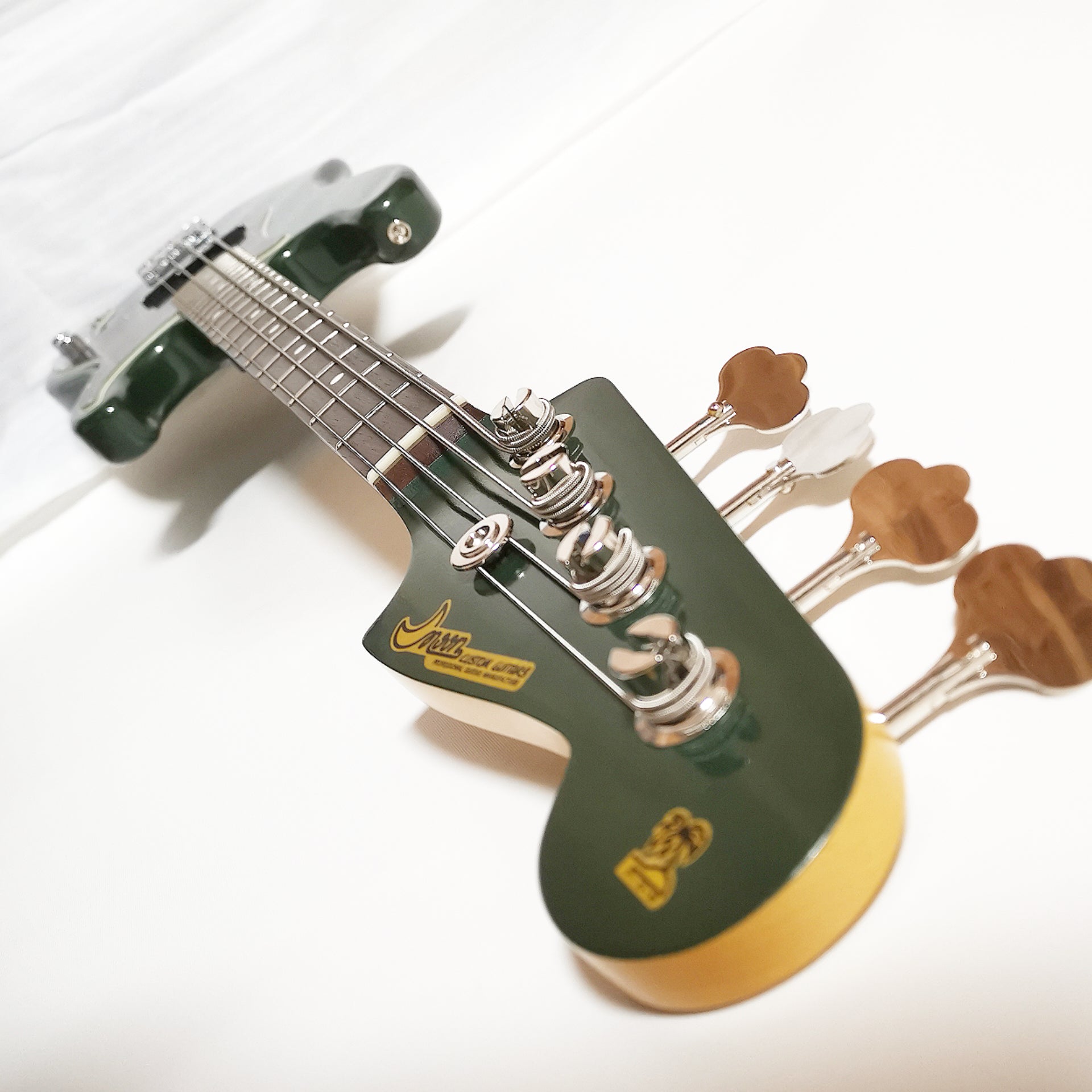 Moon PB4C Special. Metallic Green ORDER ONLY – BassJapanDirect