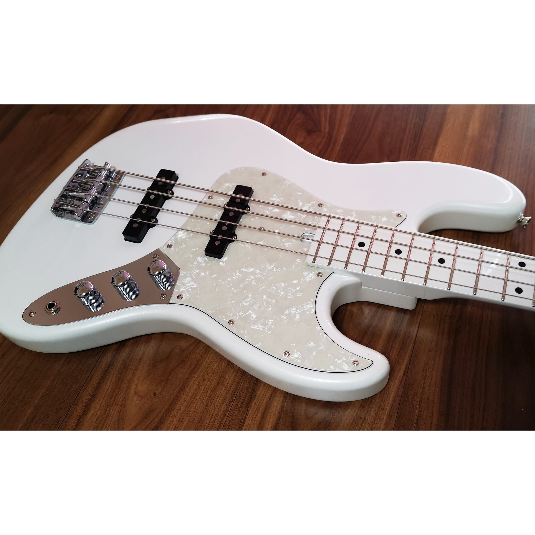 Moon JB4C All Pearl White Custom – BassJapanDirect